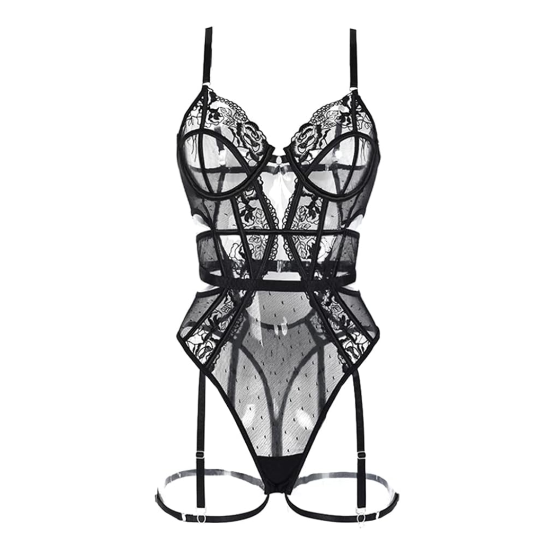 Carolina Body Negro de Encaje