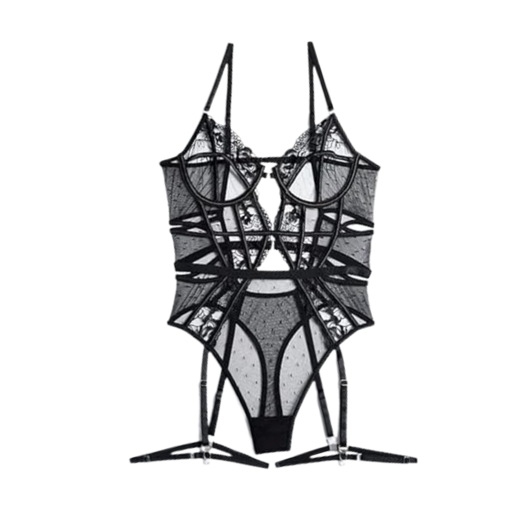 Carolina Body Negro de Encaje