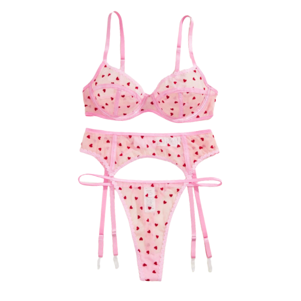 Boohoo Conjunto Lenceria San Valentin Lenceria San Valentin