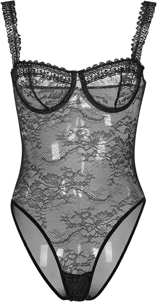 Body Ana encaje negro