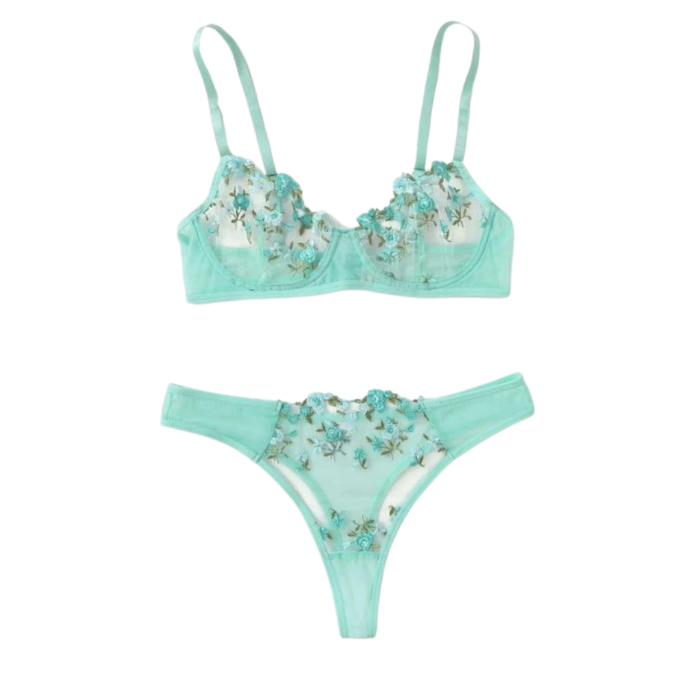 Lima Conjunto de Lecería Floral