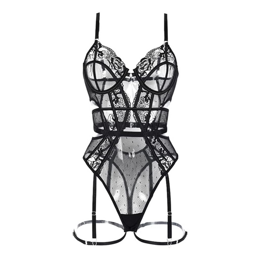 Carolina Body Negro de Encaje
