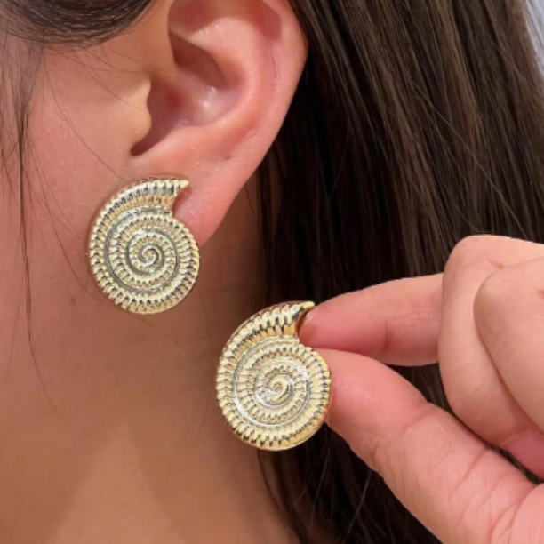 Set 4 Pares de Aretes Estilo Playa