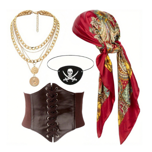 Set de Pirata Disfraz Sexy Unitalla