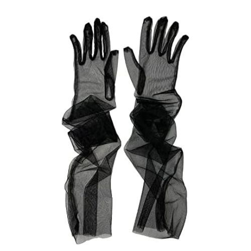 Guantes Completos transparentes negros