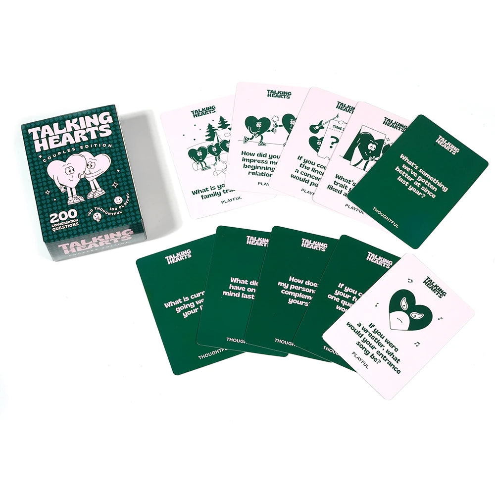 Juego tarjetas edición parejas Talking Hearts