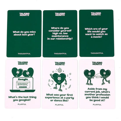 Juego tarjetas edición parejas Talking Hearts