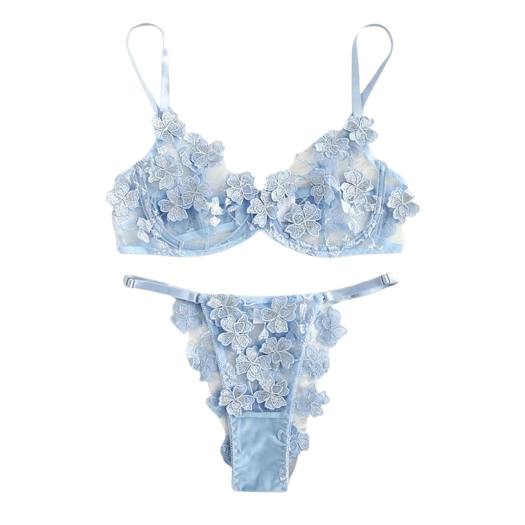 Baby blue Conjunto Azul Cielo Ajustable