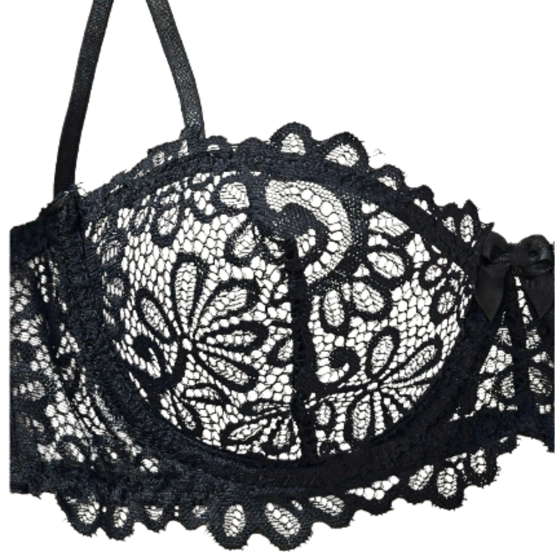 Marisol Cachetero Conjunto lencería Negra