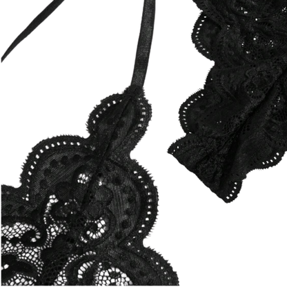 Just Black Body de encaje negro Ajustable