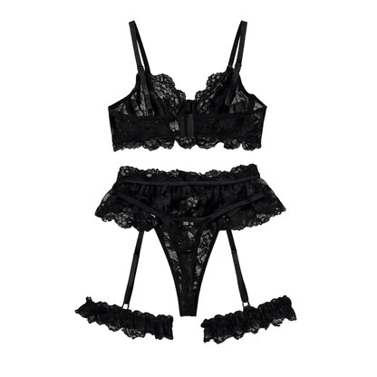 Esmeralda Conjunto de lencería 5 Piezas