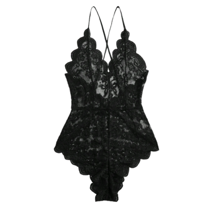 Just Black Body de encaje negro Ajustable