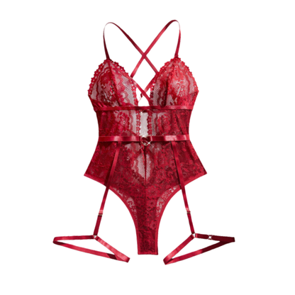 Marieta Body Rojo Lencería
