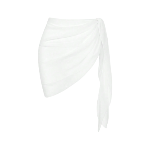 Pareo para Traje de Baño Blanco