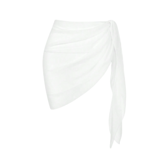 Pareo para Traje de Baño Blanco