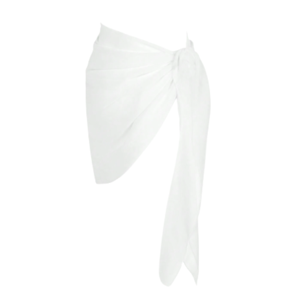 Pareo para Traje de Baño Blanco