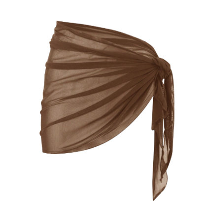 Pareo para Traje de Baño Café