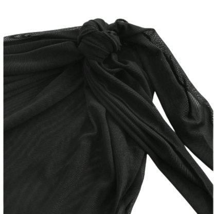 Pareo para Traje de Baño Negro