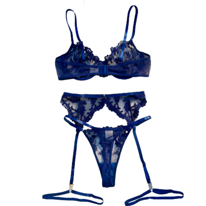 Arlette conjunto lencería Azul