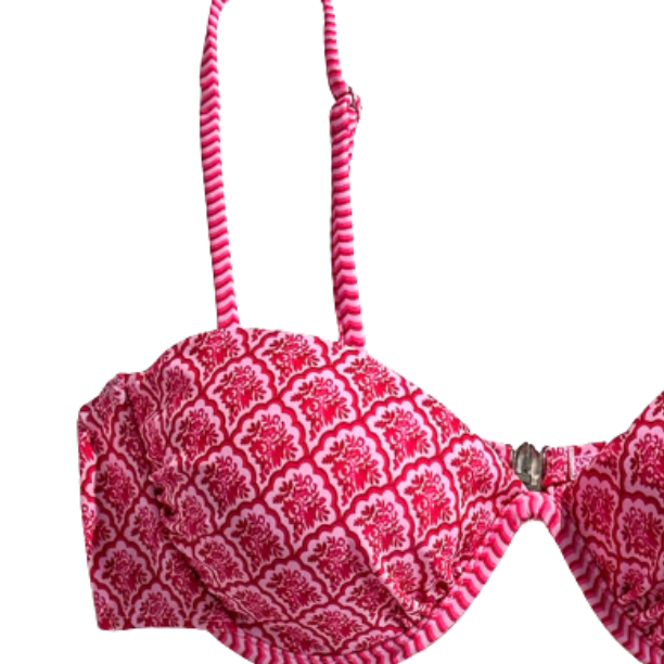 Traje de Baño Bikini Rosa Rojo