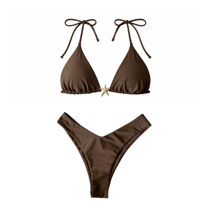 Traje de baño Bikini café Estrella de Mar